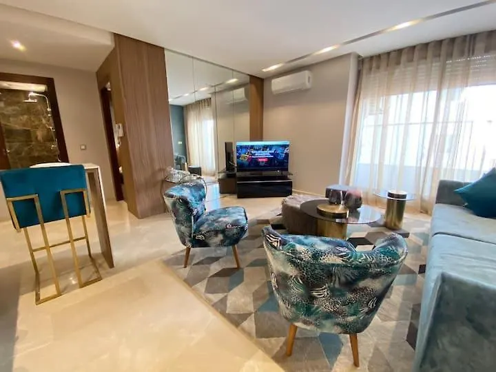 Pearl 13 - Brand New, Luxury & Elegant W/ Balcony Apartment Casablanca