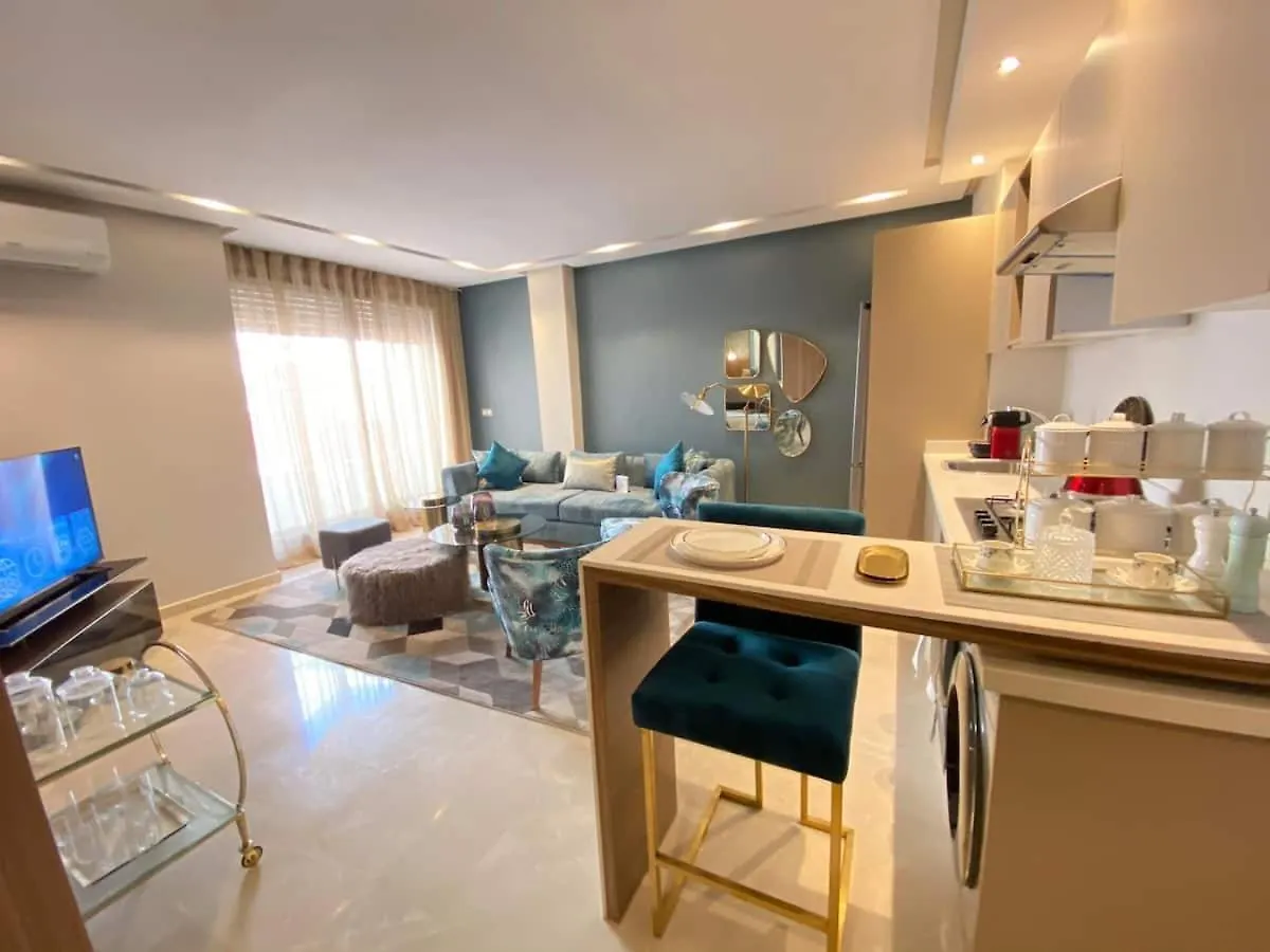 Pearl 13 - Brand New, Luxury & Elegant W/ Balcony Apartment Casablanca